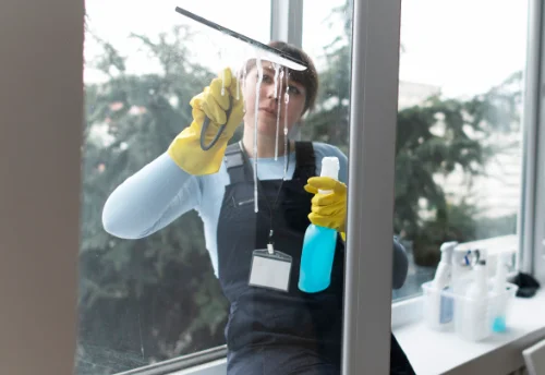 Nettoyage de vitres intérieures et extérieures à Pressigny-les-Pins